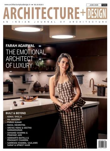 Architecture + Design - June 2026 cover