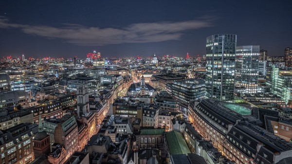 Night City City Architecture wallpaper