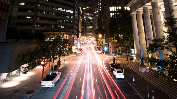 Road Light Motion wallpaper