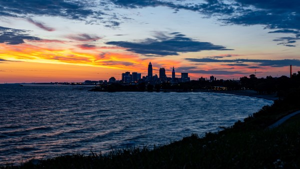 Sea City Coast wallpaper