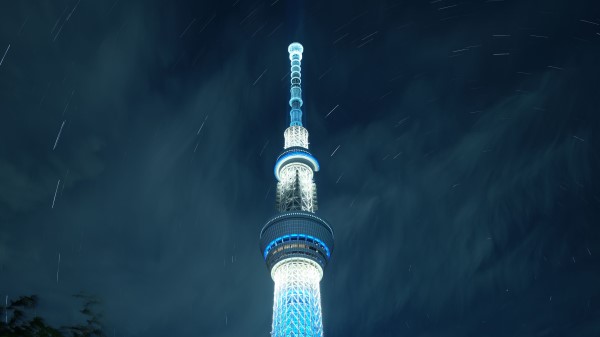 Tower Skyscraper Backlight wallpaper