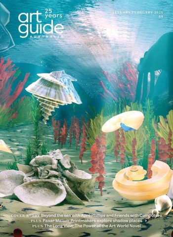Art Guide Australia - January-February 2026 cover