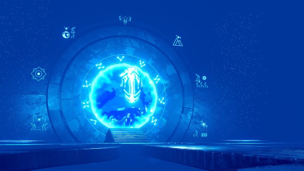 Circle Glow Technology wallpaper