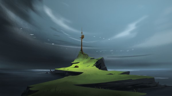 Cliff Coast Structure wallpaper