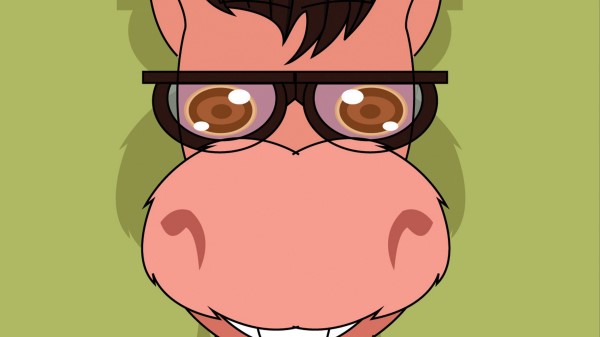 Donkey Art Glasses Wallpaper
