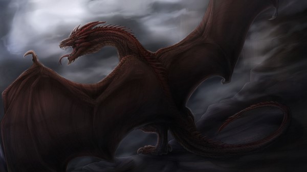 Dragon Grin Wings wallpaper