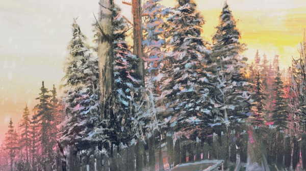 Forest Sun Art wallpaper