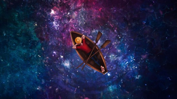 Man Hat Boat Wallpaper