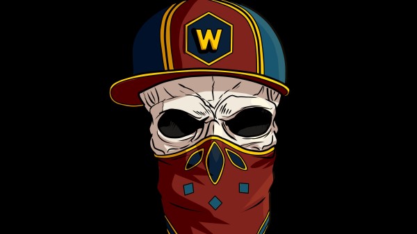 Skull Cap Kerchief Wallpaper