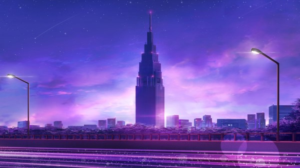 Skyscraper Tower Art Wallpaper