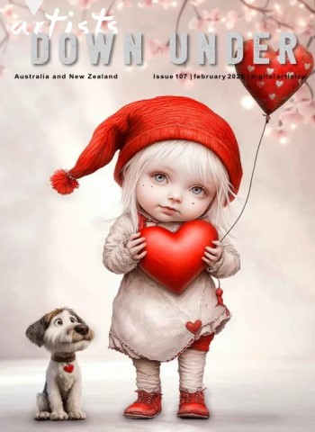 Artists Down Under - February 2026 cover