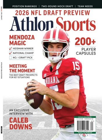 Athlon Sports - 2026 NFL Draft Preview cover