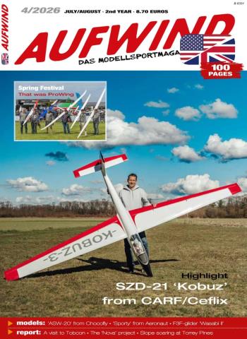 Aufwind English Edition - July-August 2026 cover
