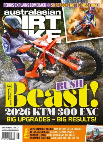 Australasian Dirt Bike - Issue 559 2026 cover