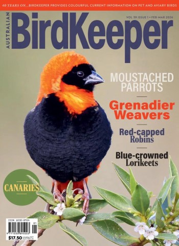 Australian Birdkeeper - Volume 39.1 2026 cover