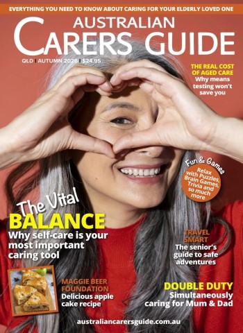 Australian Carers Guide QLD - Autumn 2026 cover