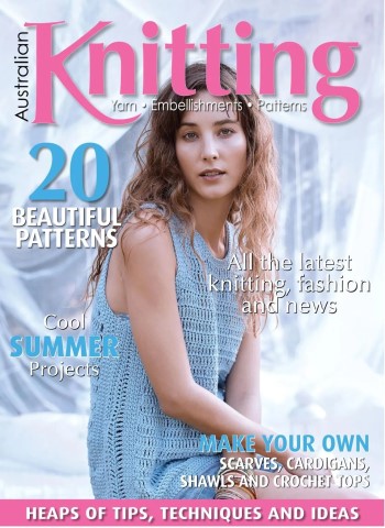 Front cover of Australian Knitting - Volume 17 Issue 4 2026 magazine issue