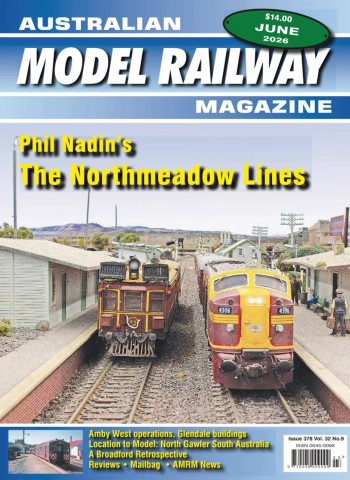 Australian Model Railway Magazine - June 2026 cover