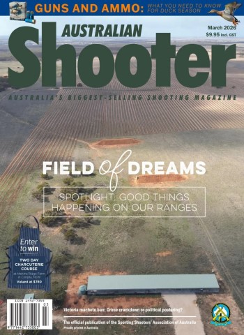 Australian Shooter - March 2026 cover
