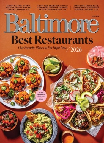 Baltimore Magazine - March 2026 cover
