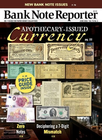 Bank Note Reporter - June 1, 2026 cover
