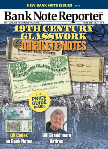 Bank Note Reporter - March 1, 2026 cover