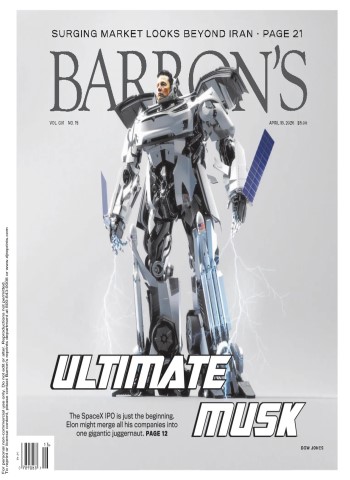 Barron's - April 13, 2026 cover