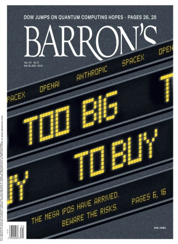 Barron's - May 25, 2026 cover