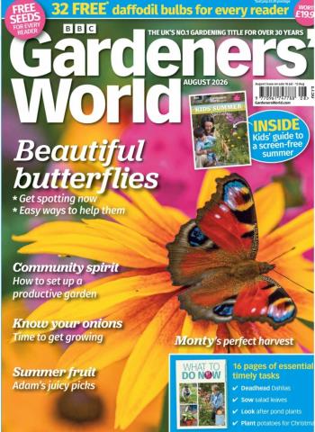 BBC Gardeners' World - August 2026 Magazine