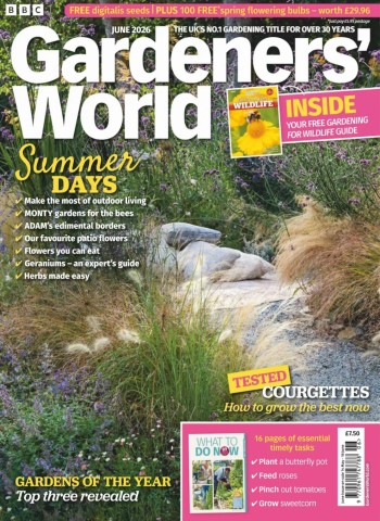 BBC Gardeners' World - June 2026 cover
