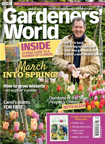 BBC Gardeners' World - March 2026 cover