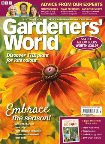 BBC Gardeners' World - September 2026 Magazine