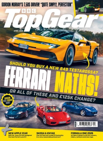 BBC Top Gear UK - April 2026 cover