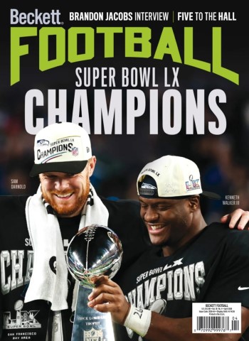 Beckett Football - April 2026 cover