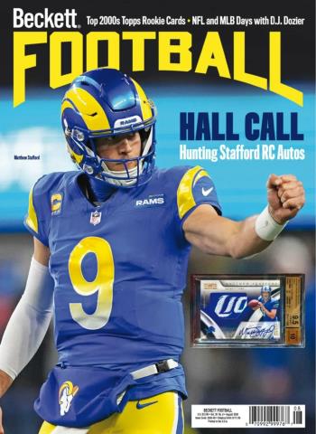 Beckett Football - August 2026 cover