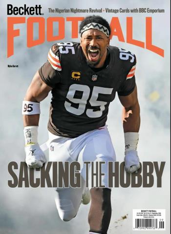 Beckett Football - September 2026 cover