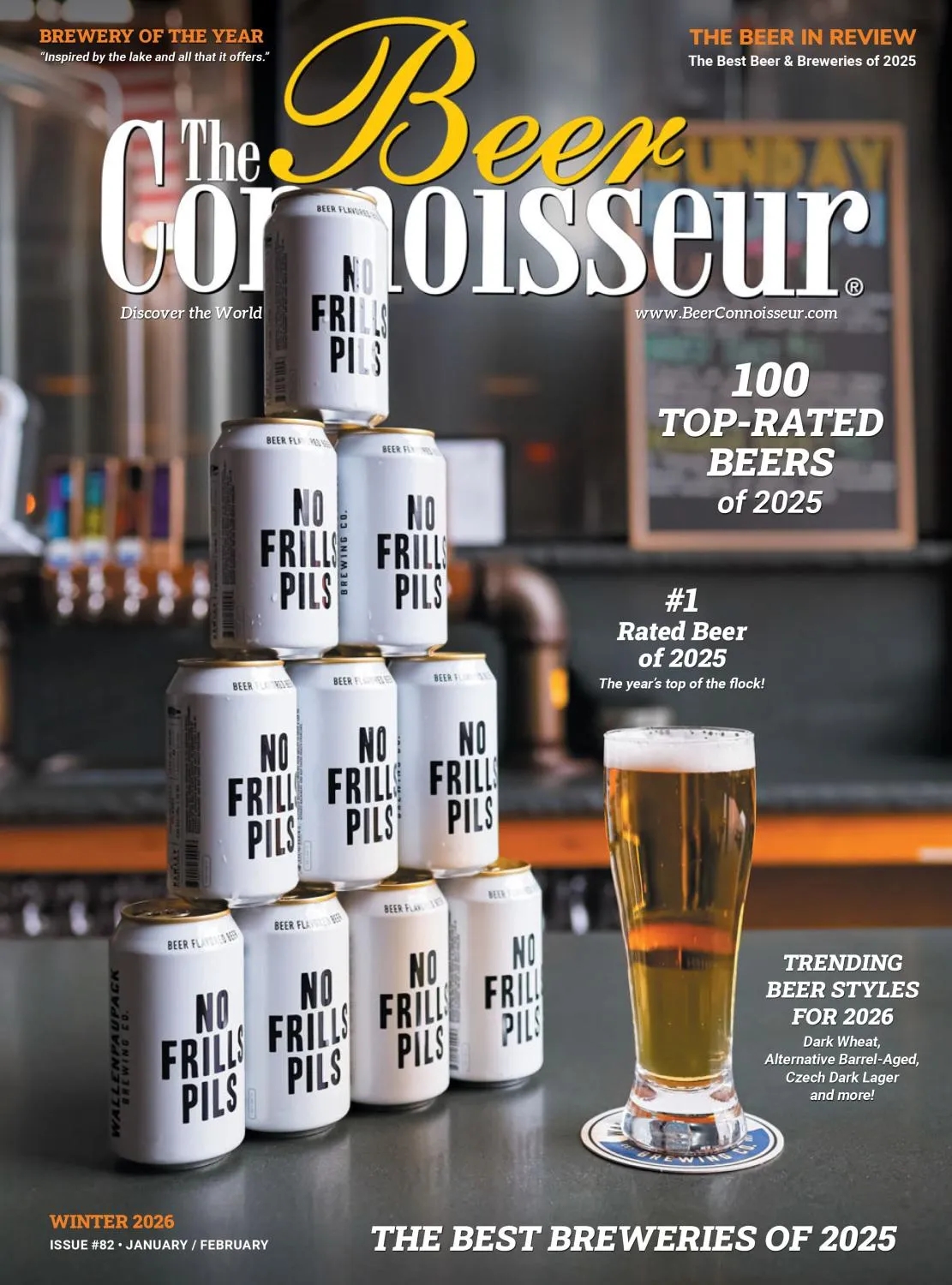 Beer Connoisseur - Winter 2026 cover