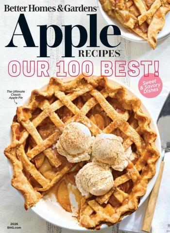 Better Homes & Gardens USA - BH&G 100 Best Apple Recipes 2026 Magazine