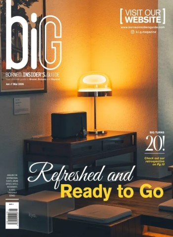biG Borneo Insider's Guide Magazine - January-February-March 2026 cover
