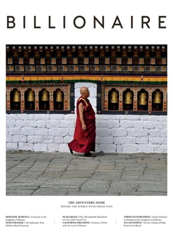 Billionaire - The Adventure Issue, 2025 cover