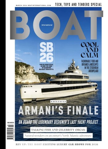 Boat International - March 2026 cover
