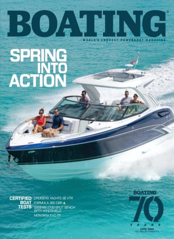 Boating - April 2026 cover