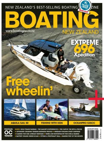 Boating New Zealand - August 2026 cover