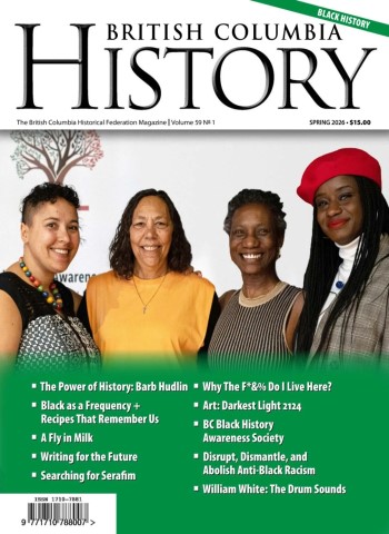 British Columbia History - Spring 2026 cover