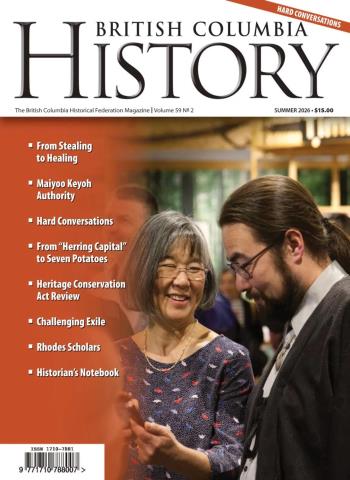 British Columbia History - Summer 2026 cover