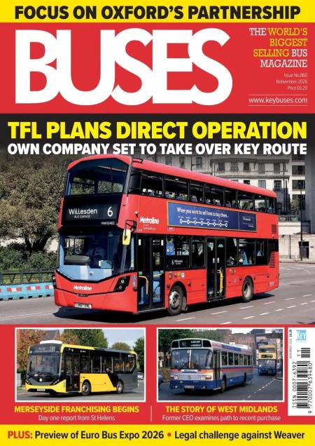 Buses Magazine - November 2026 cover