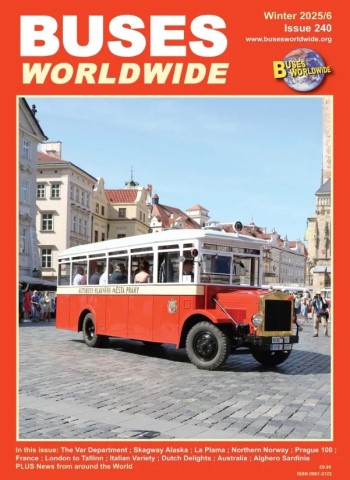 Buses Worldwide Magazine - Winter 2025-2026 cover