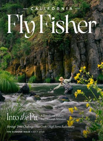 California Fly Fisher - Summer 2026 cover