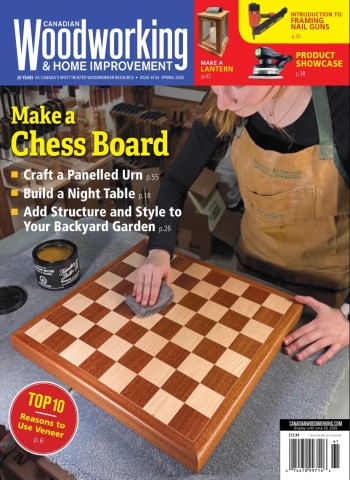 Canadian Woodworking - Spring 2026 cover