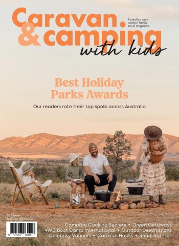 Front cover of Caravan & Camping with Kids - 2026 Annual magazine issue